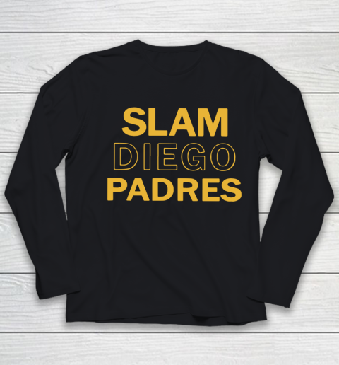 Slam Diego Padres Shirt Youth Long Sleeve