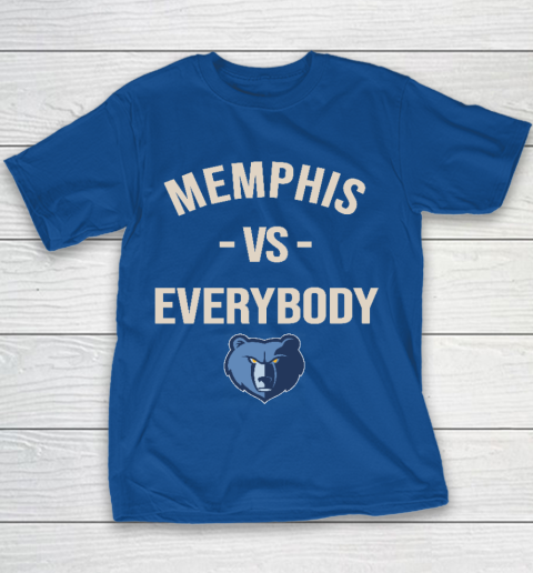 Memphis Grizzlies Vs Everybody Youth T-Shirt 6