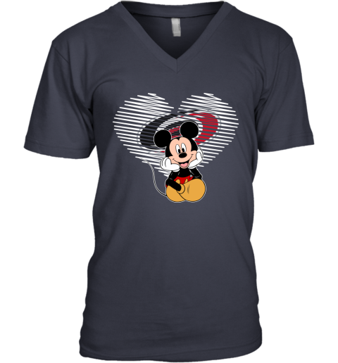NHL Carolina Hurricanes Mickey Mouse Disney Unisex T-Shirt - T