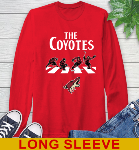 NHL Hockey Arizona Coyotes The Beatles Rock Band Shirt Long Sleeve T-Shirt 12