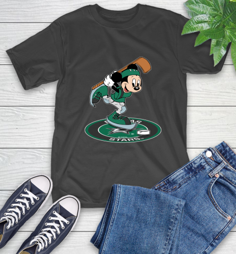 NHL Hockey Dallas Stars Cheerful Mickey Disney Shirt T-Shirt