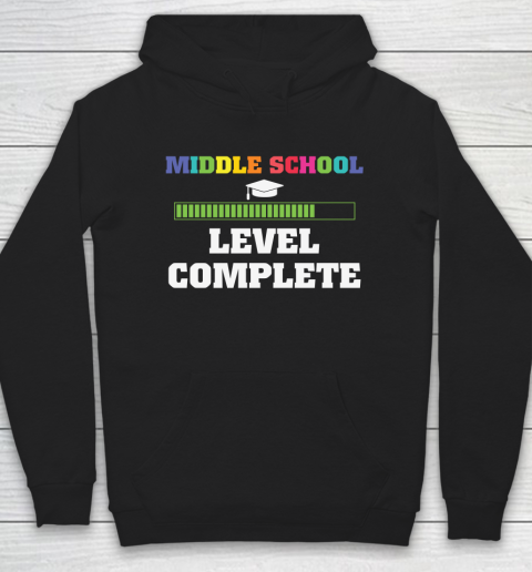 Back To School Shirt Middle School level complete Hoodie