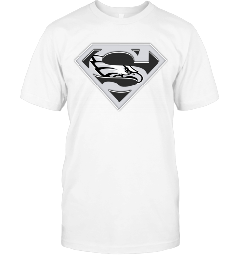 eagles superman logo adult M t shirt