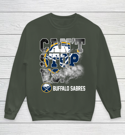 NHL Buffalo Sabres Hockey Can't Stop Vs Youth Sweatshirt 8