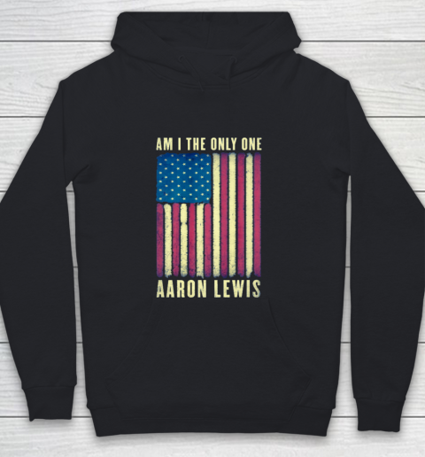 Aaron Lewis Am I The Only One America Flag Youth Hoodie