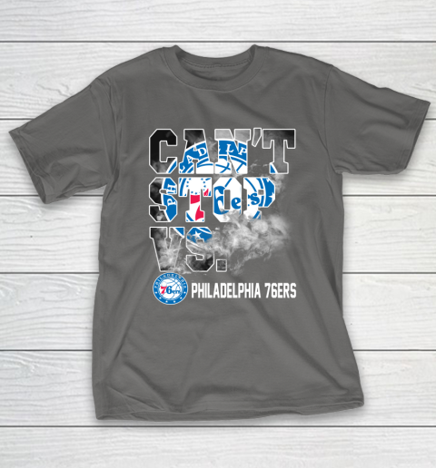 NBA Philadelphia 76ers Basketball Can't Stop Vs T-Shirt 8