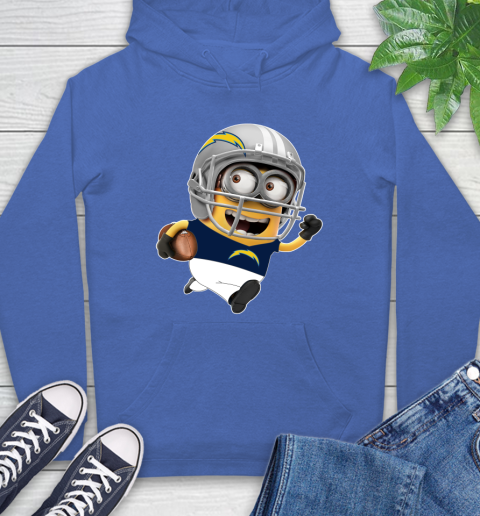 NFL San Diego Chargers Minions Disney Football Sports Hoodie 9