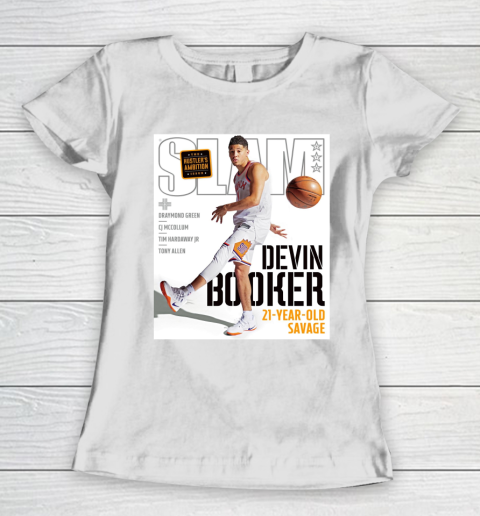 Devin Booker Slam Magazine Cover Phoenix Suns Women's T-Shirt
