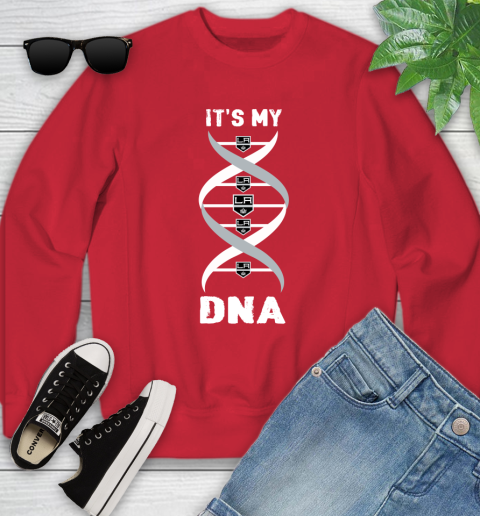 Los Angeles Kings NHL Hockey It's My DNA Sports Youth Sweatshirt 8
