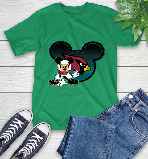 NFL Arizona Cardinals Mickey Mouse Disney Football T Shirt T-Shirt 7