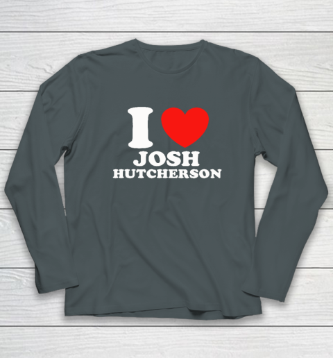 I Love Josh Hutcherson Long Sleeve T-Shirt 3
