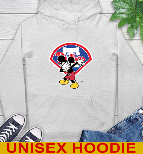 Philadelphia Phillies MLB Baseball Dabbing Mickey Disney Sports Hoodie