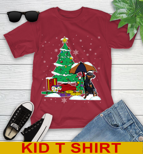 Dobermann Christmas Dog Lovers Shirts 249