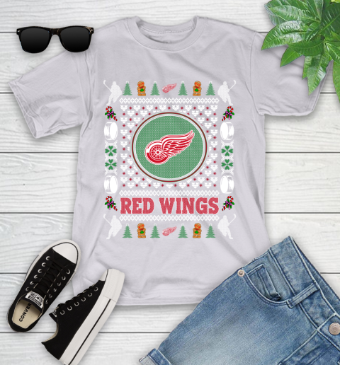 Detroit Red Wings Merry Christmas NHL Hockey Loyal Fan Ugly Shirt 103