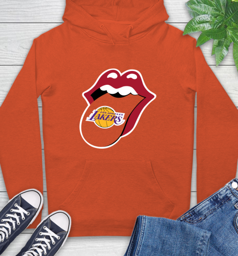 Los Angeles Lakers NBA Basketball Lips I Root For My Team Adoring Fan 17