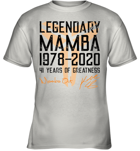 mamba out tee shirts