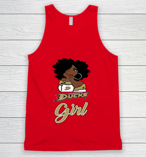 Anaheim Ducks Girl NHL Tank Top 6