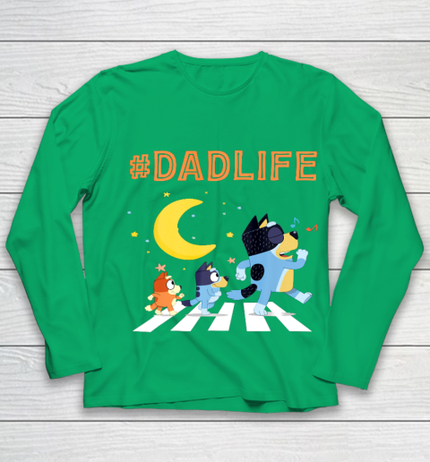 Bluey Dad Family Lover In My Life Youth Long Sleeve 4