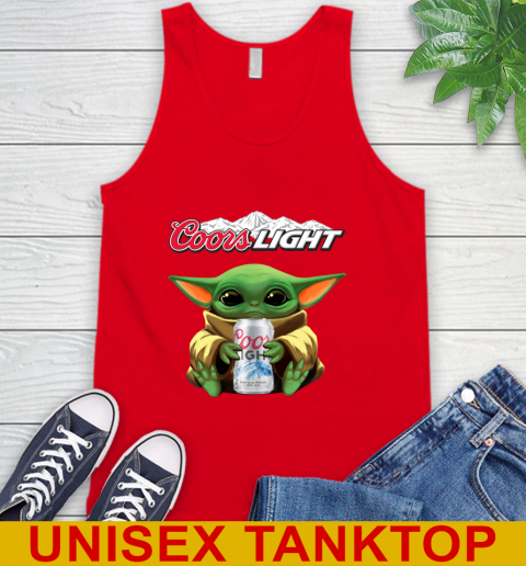 Star Wars Baby Yoda Hugs Coors Beer Shirt 75
