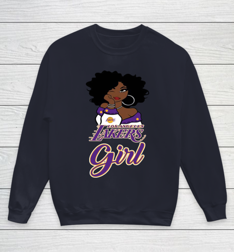 Los Angeles Lakers Girl NBA Youth Sweatshirt 3