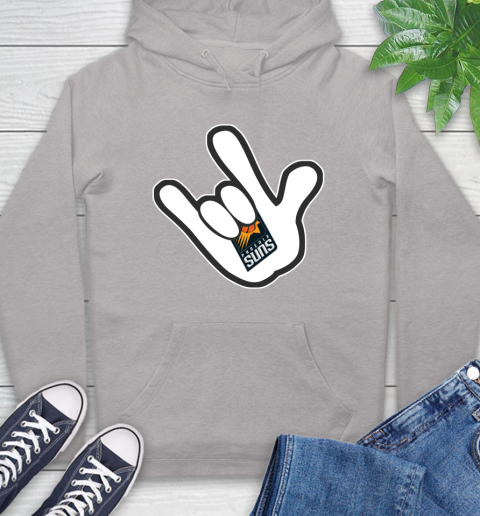 Phoenix Suns NBA Basketball Mickey Rock Hand Disney Hoodie 12