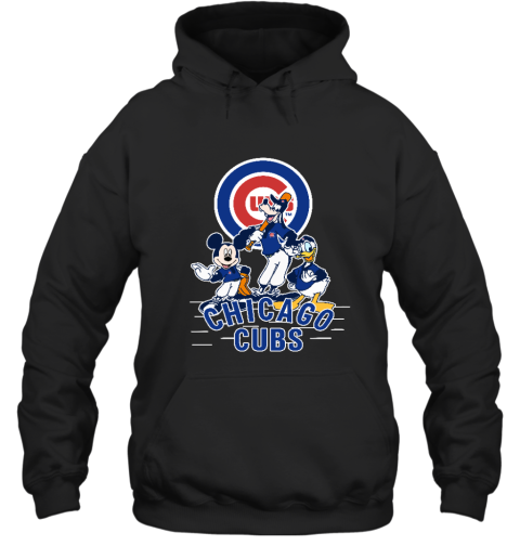 MLB Chicago Cubs Mickey Mouse Donald Duck Goofy Baseball T Shirt - Rookbrand