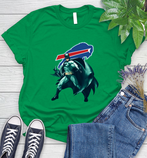 NFL Batman Football Sports Buffalo Bills Women's T-Shirt 6