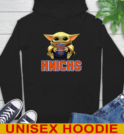 NBA Basketball New York Knicks Star Wars Baby Yoda Shirt 14