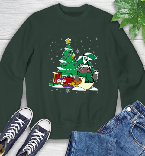Boston Celtics NBA Basketball Cute Tonari No Totoro Christmas Sports Sweatshirt 12