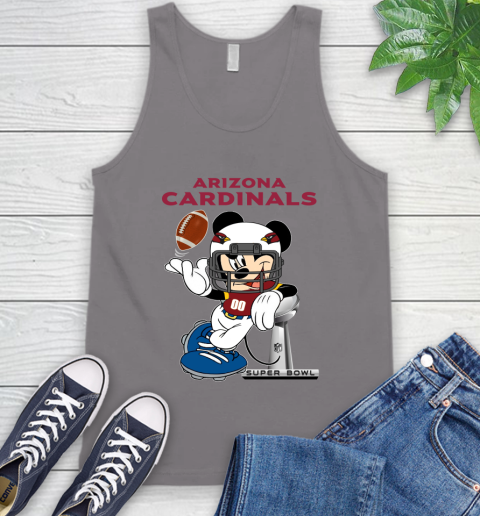 NFL Arizona Cardinals Mickey Mouse Disney Super Bowl Football T Shirt Tank Top 7