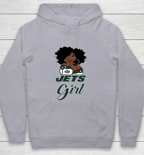 New York Jets Girl NFL Youth Hoodie 5