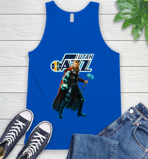 NBA Thor Avengers Endgame Basketball Utah Jazz Tank Top 5