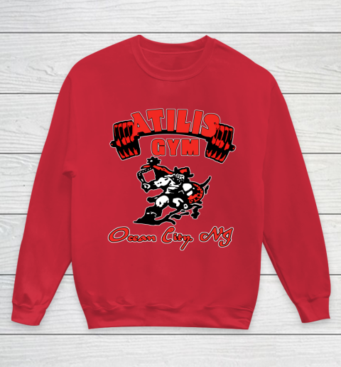 Atilis Gym Ocean City NJ Youth Sweatshirt 4
