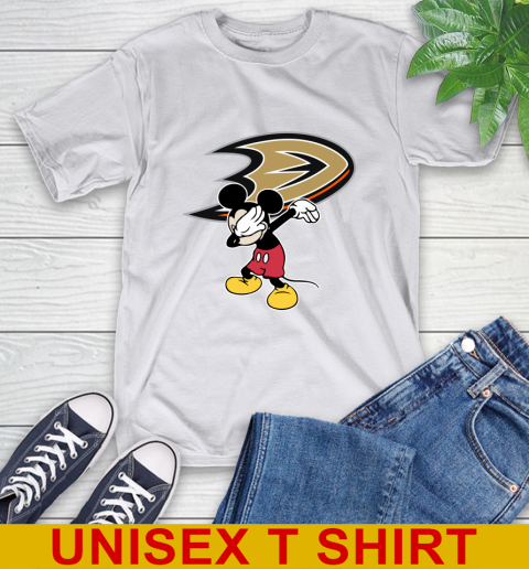 Anaheim Ducks NHL Hockey Dabbing Mickey Disney Sports T-Shirt 12
