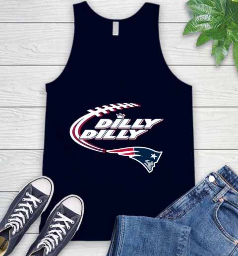 NFL New England Patriots Dilly Dilly Football Sports Tank Top 3