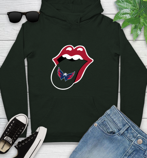 Washington Capitals NHL Hockey Lips I Root For My Team Adoring Fan 149