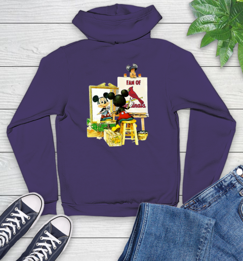 MLB Baseball St.Louis Cardinals Mickey Drawing Shirt 127