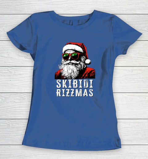 Skibidi Rizzmas Christmas Rizz Santa Claus Charisma Women's T-Shirt 6