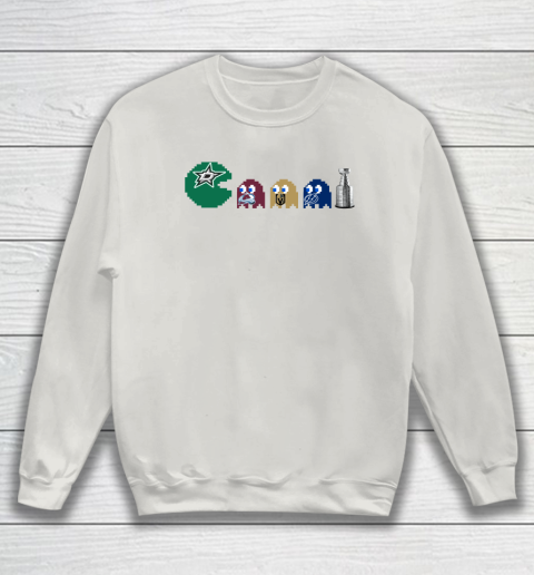 Dallas Stars x Pacman Create History For Stanley Cup Sweatshirt 10