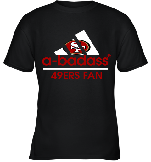A Badass San Francisco 49ers Mashup Adidas NFL Youth T-Shirt