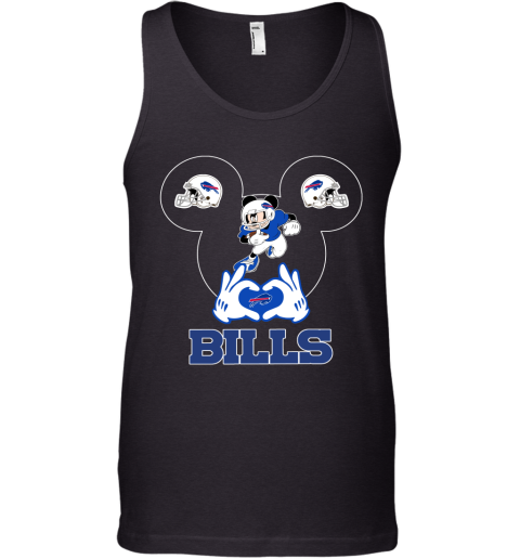 I Love The Bills Mickey Mouse Buffalo Bills Tank Top