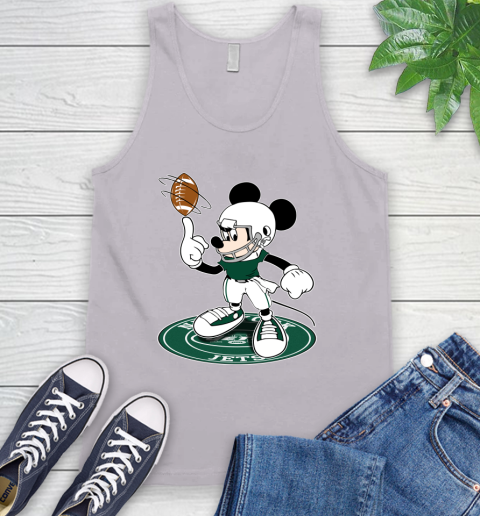 NFL Football New York Jets Cheerful Mickey Disney Shirt Tank Top 4