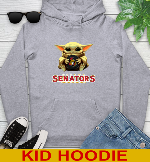 NHL Hockey Ottawa Senators Star Wars Baby Yoda Shirt 139