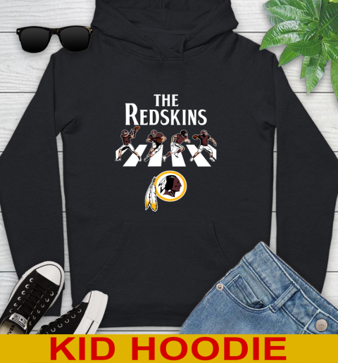 NFL Football Washington Redskins The Beatles Rock Band Shirt Youth Hoodie
