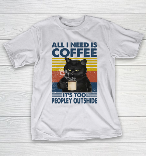 Cat that's what I do I drink beer I hate people and I know things vintage T-Shirt 9
