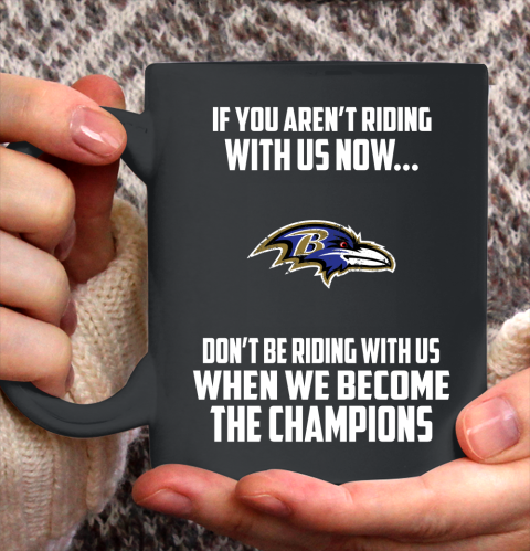 NFL Baltimore Ravens Football We Become The Champions Ceramic Mug 11oz 2