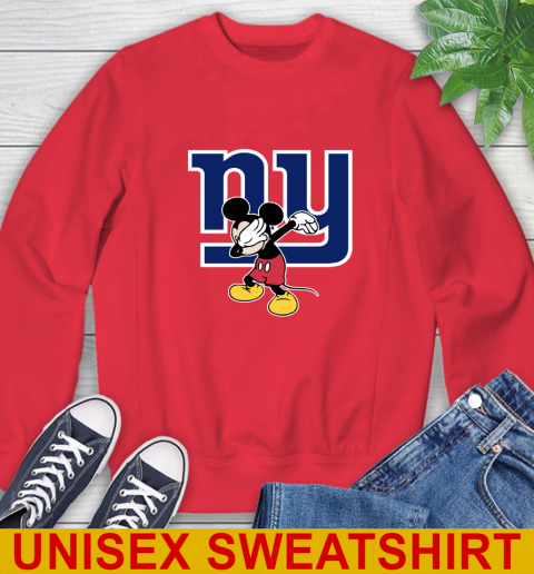 New York Giants NFL Football Dabbing Mickey Disney Sports Sweatshirt 10