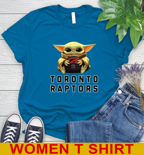 NBA Basketball Toronto Raptors Star Wars Baby Yoda Shirt 95