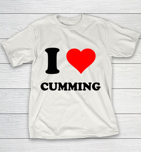 I Heart Cumming  I Love Cumming Youth T-Shirt