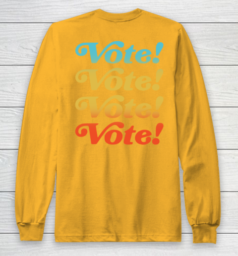 Dont Trip Vote Shirt - Harry Styles Vote (print in front and back) Long Sleeve T-Shirt 11